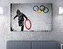 Wallity Lienzo Decorativo Banksy WY118 (70 x 100 cm)